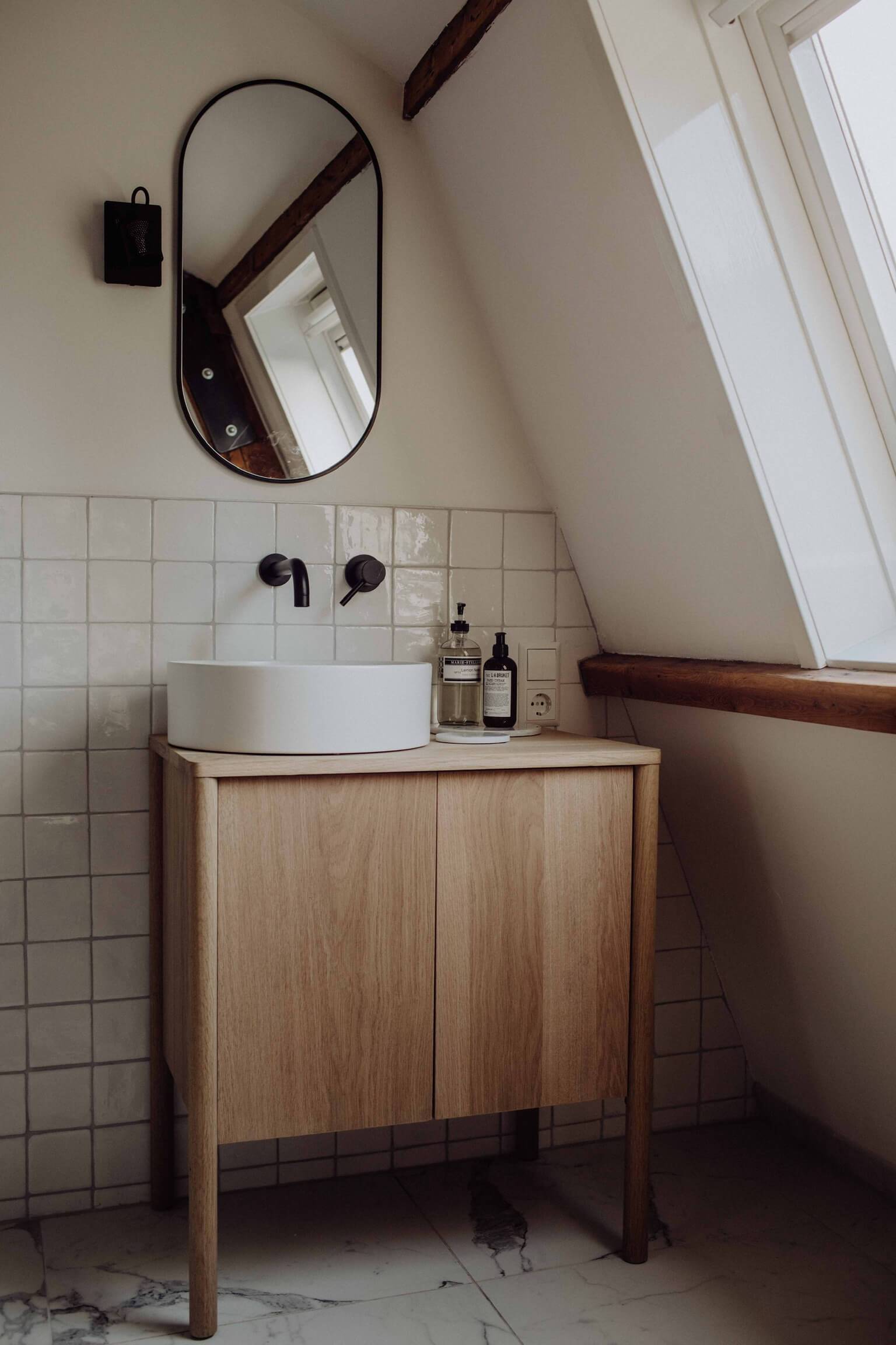 Wastafelkraan inbouw curve minimal - Mat Zwart
