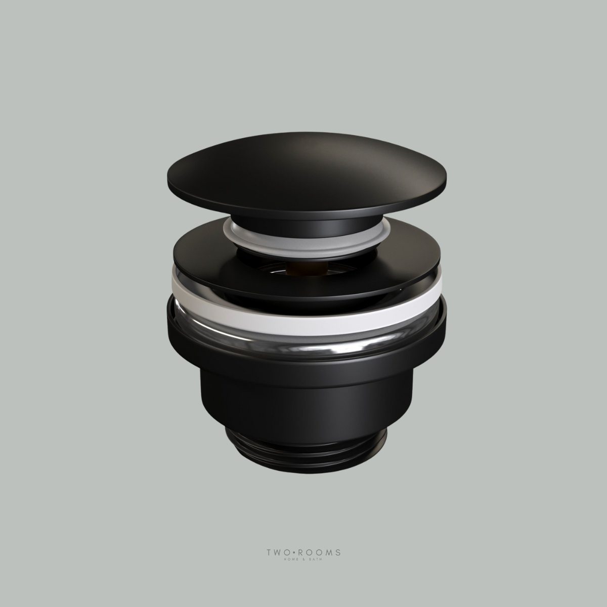 Brauer Clickwaste afvoerplug - Black edition
