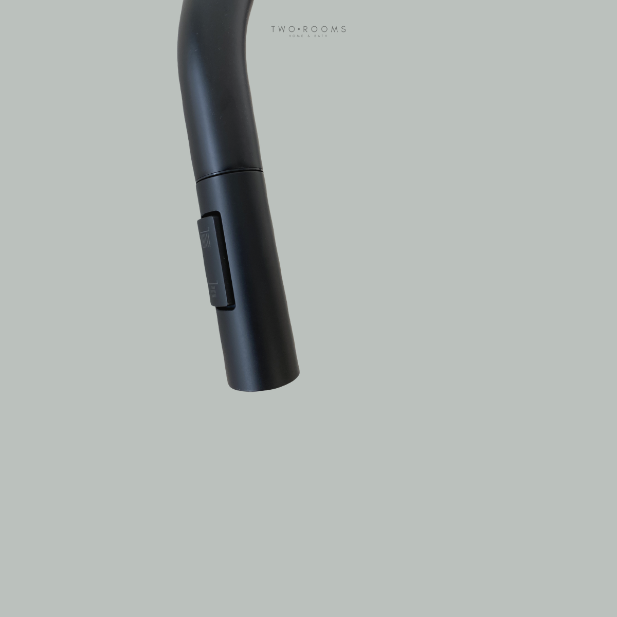 Design keukenkraan uittrekbare sproeikop - Mat zwart